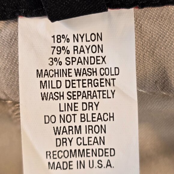 Krazy Larry Pull-On Shorts Tan Taupe Women Size 14 Stretch Golf Hiking USA Made - Picture 8 of 8